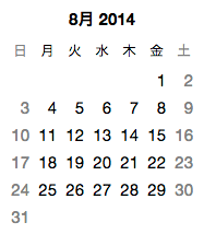 Calendar (Japanese)